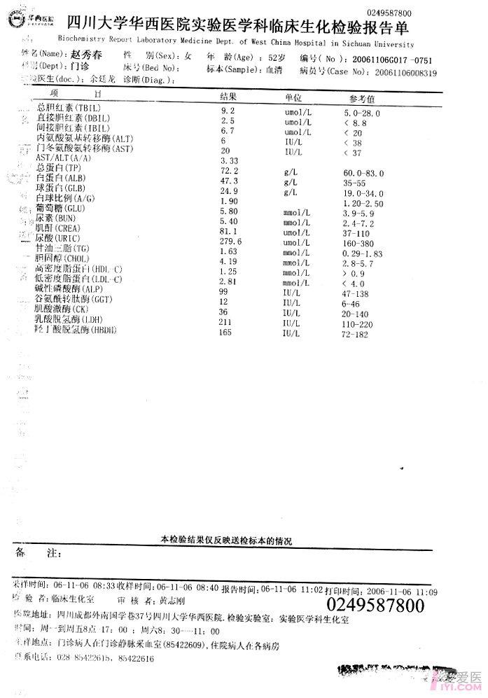 求助--(完整病情检查,望再次讨论)急性肾小球肾炎和急性肾盂肾炎?