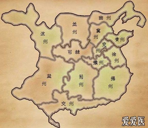 通过地图看三国演义