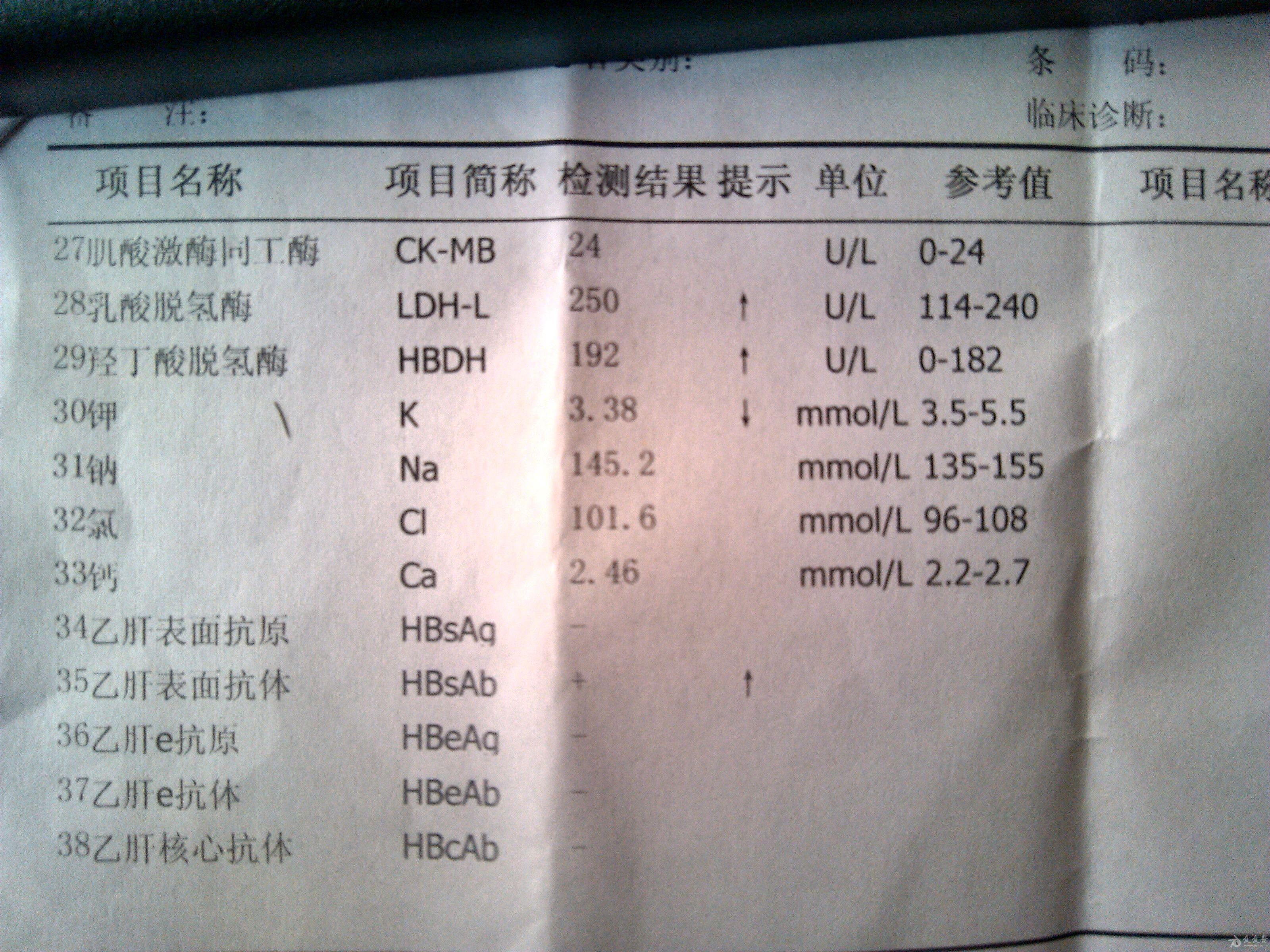 体检肝功异常求助