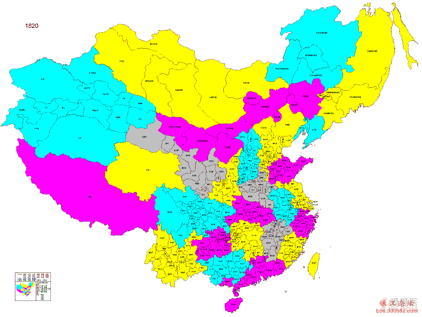 清朝国土面积图片图片