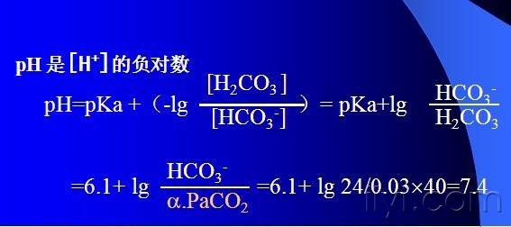 求酸碱平衡简化公式