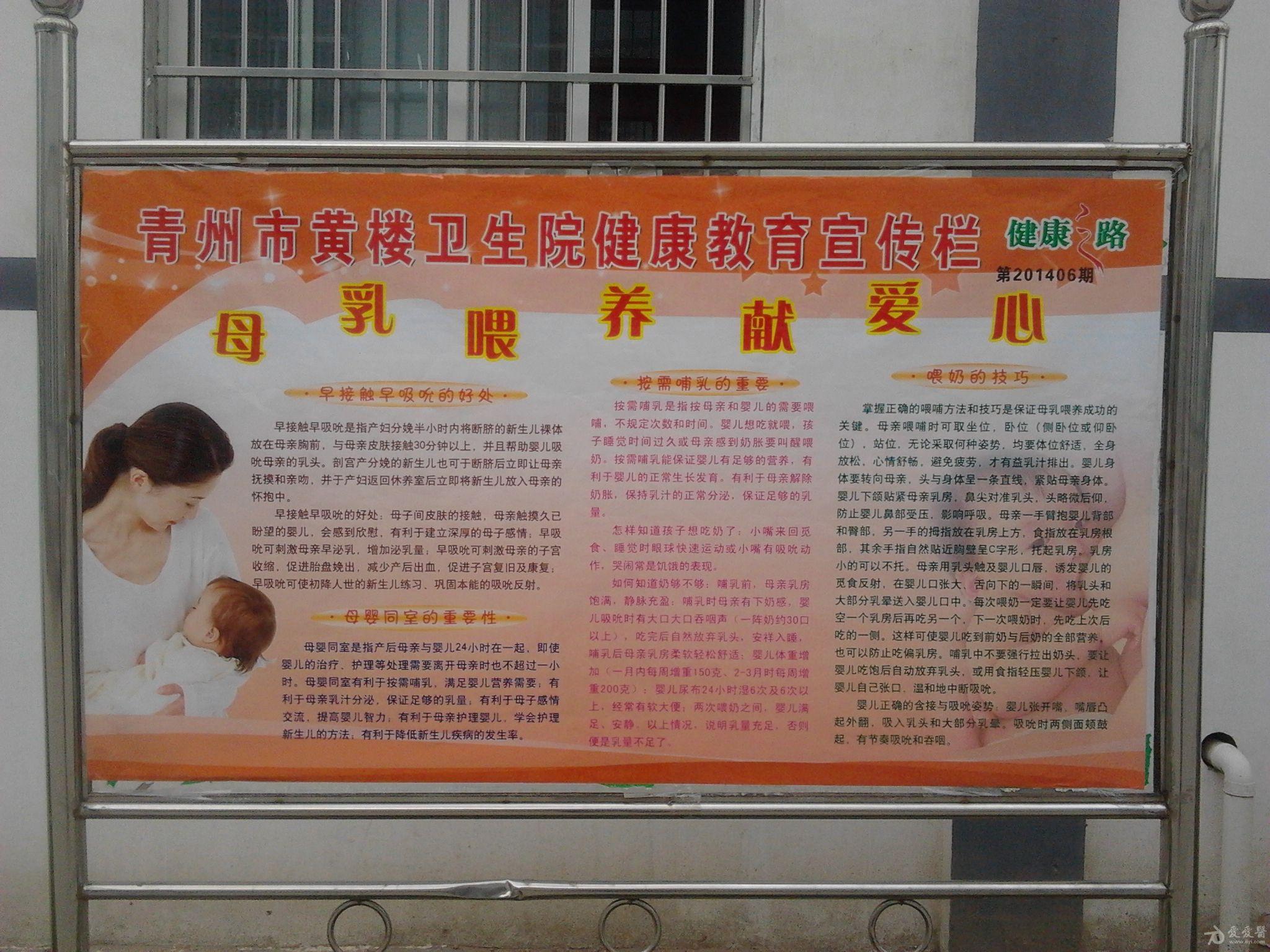 青州市黄楼卫生院2014年健康教育宣传栏(更新至201412期,全)