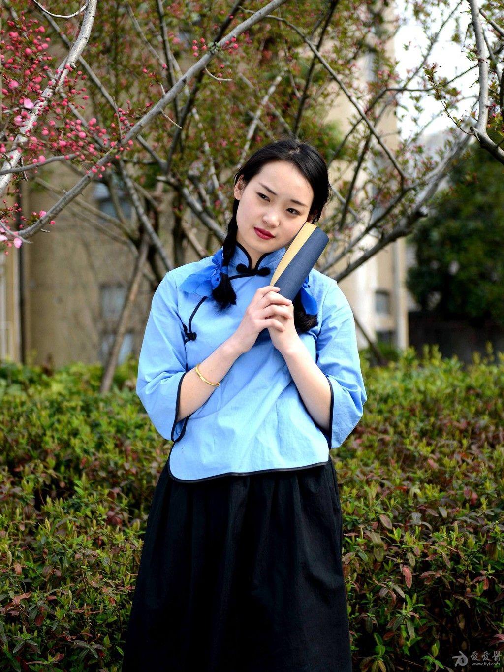 穿民国服装的美女学生byjetsking