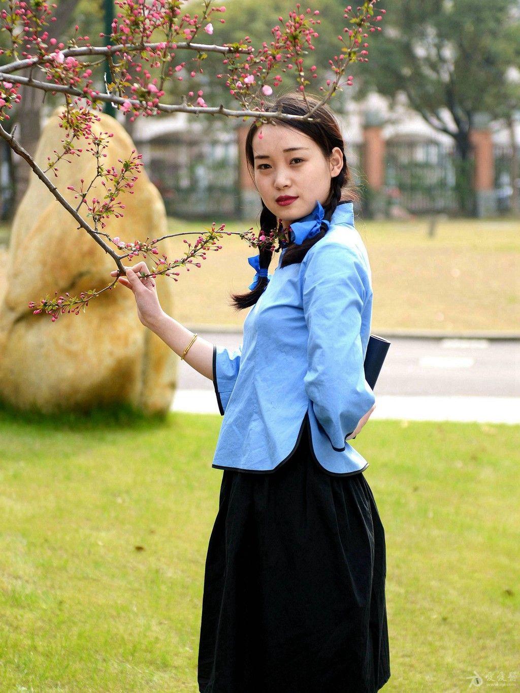 穿民国服装的美女学生byjetsking